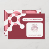 マヴェレトロジャックス 招待状 (正面/裏面)