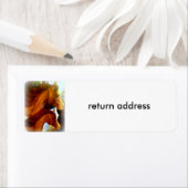 マーアンドポニー差出人住所ラベル ラベル (インサイチュ)