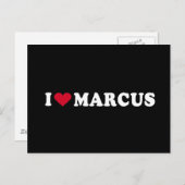 マーカスが大好き ポストカード (正面/裏面)