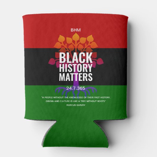 マーカスガーベイ引用文 缶クーラー (裏面)