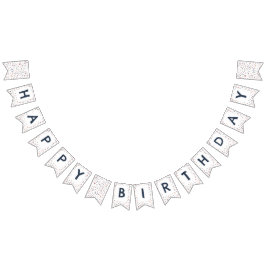 マーカス紙吹雪水彩ドットバンティング国旗 バンティングフラッグ