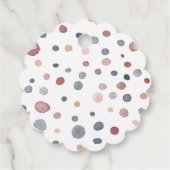 マーカス紙吹雪水彩ドットメッセージカード フェイバータグ (裏面)