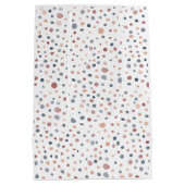 マーカス紙吹雪水彩ドット抱き枕 ミディアムペーパーバッグ (裏面)