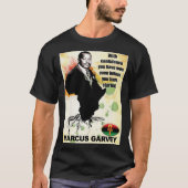 マーカス·ガービー·ブラック·シャツ Tシャツ (正面)