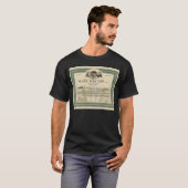 マーカス・ガーヴィー黒スターTシャツ Tシャツ (正面フル)