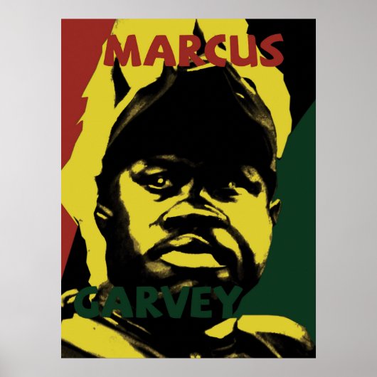 マーカス・ガーヴィー ポスター (正面)