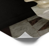 マーカス・クラウディウス・タクティス胸像 ポスター (角)