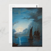 マーカス・ラーソン 1848 水のボート 自然 ポストカード (正面/裏面)