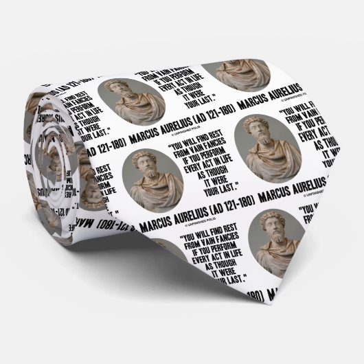 マーカスAurelius残りの無駄な空想を見つけます ネクタイ (ロール)