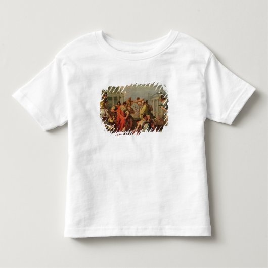 マーカスFurius CamillusおよびBrennus トドラーTシャツ (正面)