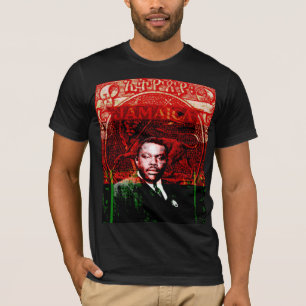 マーカスGarveyの黒く国家主義的な革命家 Tシャツ