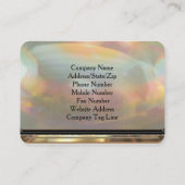 マーカスIV丸縁 名刺 (裏面)