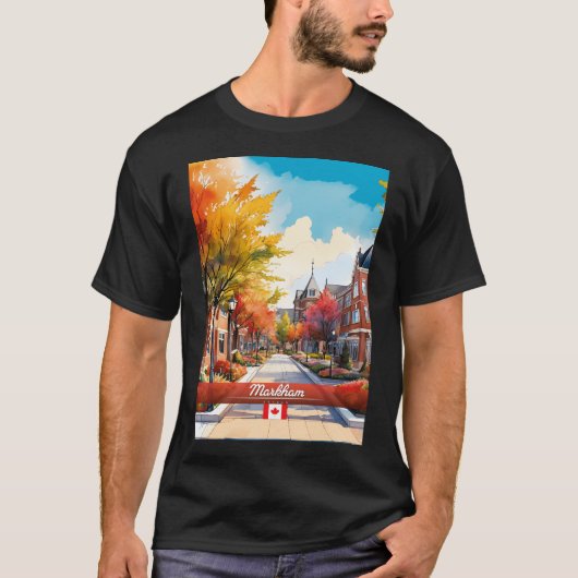 マーカムカナダトラベル Tシャツ (正面)