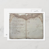 マーカンタイル文書、チャンの承諾書 ポストカード (正面/裏面)