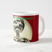 マーカーの場所!?!素晴らしい技術ユーモア。 ジャンボコーヒーマグカップ (正面右)