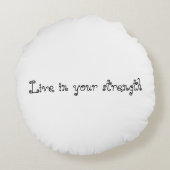 マーカーパターン ラウンドクッション (裏面)