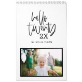 マーカーペンのスクリプトカレンダー カレンダー (カバー)