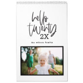 マーカーモダンペンのフォトスクリプトカレンダー カレンダー (カバー)