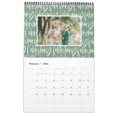 マーカーモダンペンのフォトスクリプトカレンダー カレンダー (2月 2026)