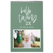 マーカーモダンペンのフォトスクリプトカレンダー カレンダー (カバー)