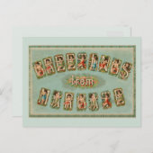 マーガビクトリアント、チェル、天使からの挨拶 ポストカード (正面/裏面)