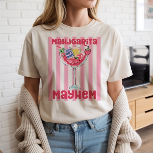 マーガリタ ストロベリー 麻雀 Tシャツ