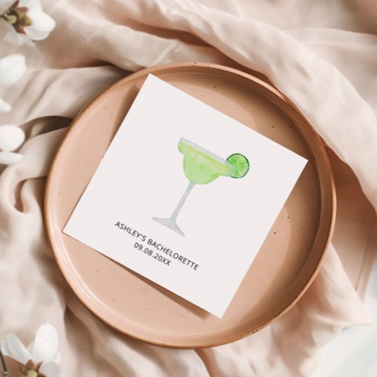 マーガリ結婚ータ、バチェロレッテまたはブライダルシャワー スタンダードカクテルナプキン