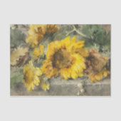 マーガレタルーセンブームによるレッジのひまわり 薄葉紙 (正面)