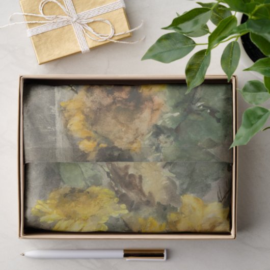 マーガレタルーセンブームによるレッジのひまわり 薄葉紙 (ギフト)