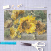 マーガレタルーセンブームによるレッジのひまわり 薄葉紙 (クラフト)