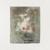 マーガレタ・ルーゼンブームによるバラ付き花瓶 タペストリー (正面)