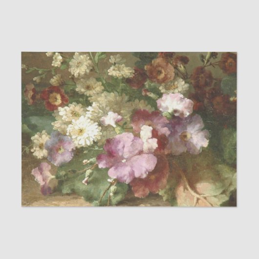 マーガレタ・ルーゼンブームによる花の静物詩 薄葉紙 (正面)