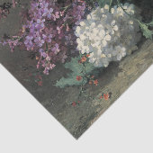 マーガレタ・ローゼンブルームによるライラックとの静物詩 薄葉紙 (詳細)