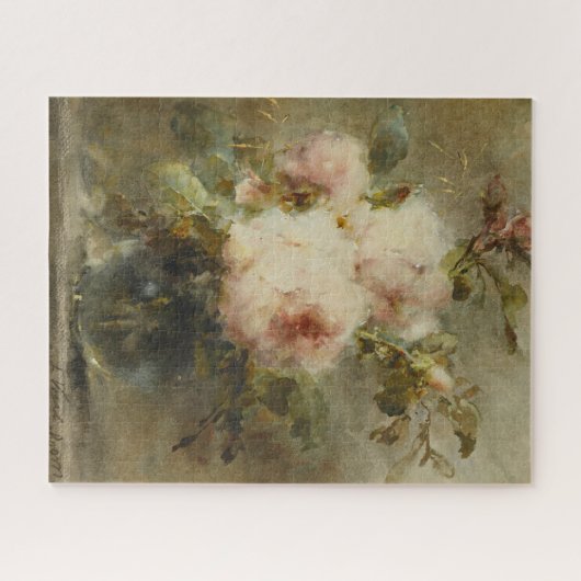 マーガレタ・ローゼンブームによる花瓶のバラ ジグソーパズル (横)