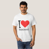 マーガレットが大好き Tシャツ (正面フル)