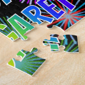 マーガレットさん、ハッピーバースデー！ ジグソーパズル (側面)