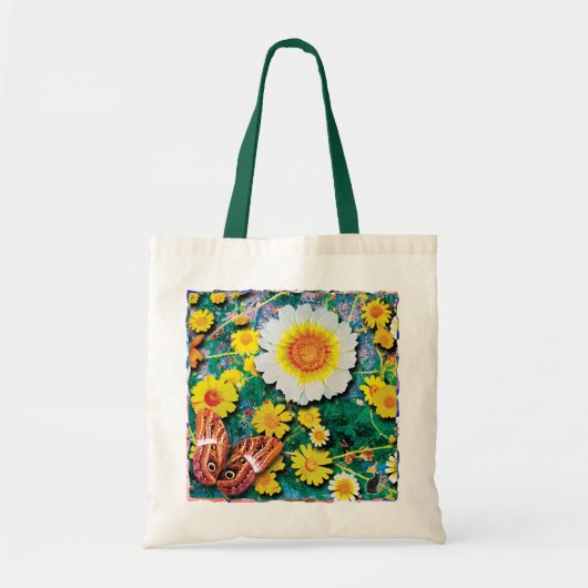 マーガレットの花 トートバッグ (正面)