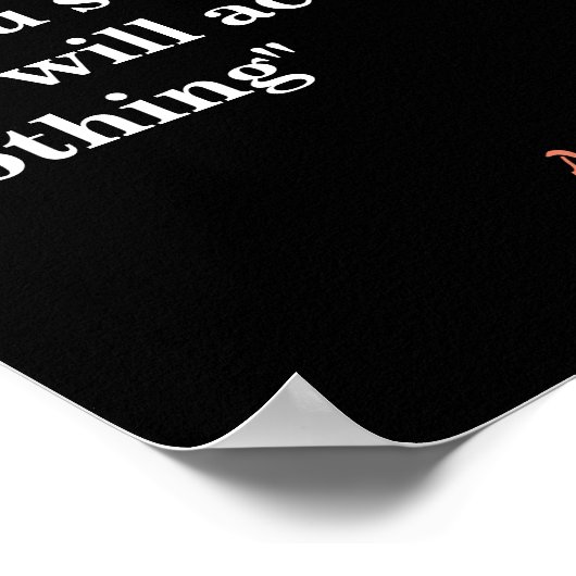 マーガレットサッチャー引用文オン好き ポスター (角)