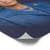 マーガレットサッチャー引用文オン社会主義 ポスター (角)