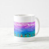 マーガレットフラー引用文オン読ズ コーヒーマグカップ (正面右)