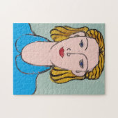 マーガレットポートレートジグソーパズル ジグソーパズル (横)