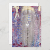 マーガレットマクドナルド・マッキントシュザ3つの香水 招待状 (正面/裏面)