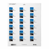 マーガレット狩りヒルテクスチャ ラベル (フルシート)