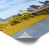 マーガレット狩りブリッジ,ダラス,テキサス州 ポスター (角)