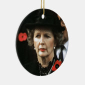 マーガレット・サッチャーの総理大臣 セラミックオーナメント (右)