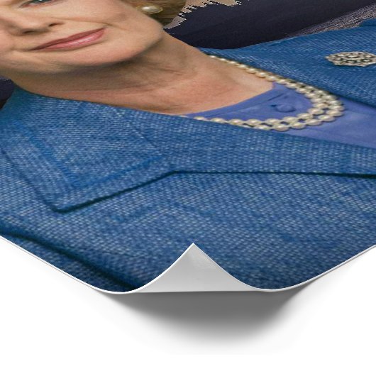 マーガレット・サッチャー引用文オン社会主義ポスター ポスター (角)