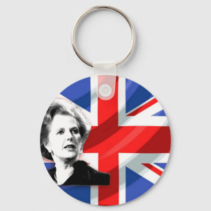 マーガレット・サッチャー英国国旗 キーホルダー