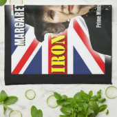 マーガレット・サッチャー首相 キッチンタオル (折り畳み)