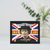マーガレット・サッチャー首相 ポストカード (スタンド正面)