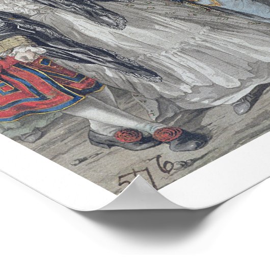 マーガレット・ニコルソンがMを暗殺しようとした ポスター (角)